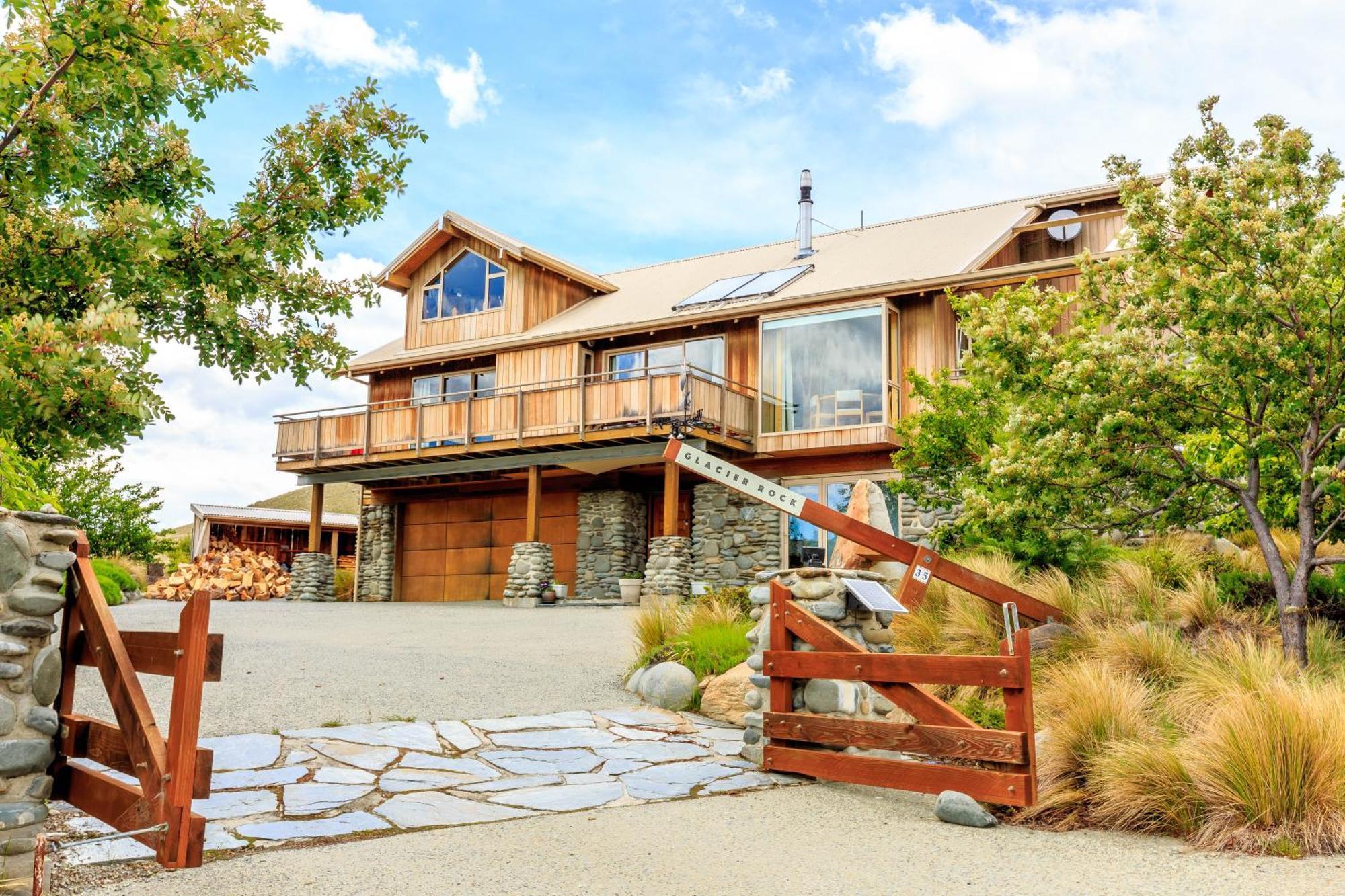 Glacier Rock Lakeview House Lake Tekapo Exterior foto